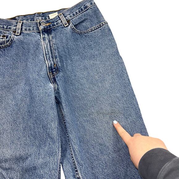 Vintage Levi's Jeans 550 Relaxed FIt Tapered Leg High Rise Mom Jeans 30" waist - Picture 4 of 11